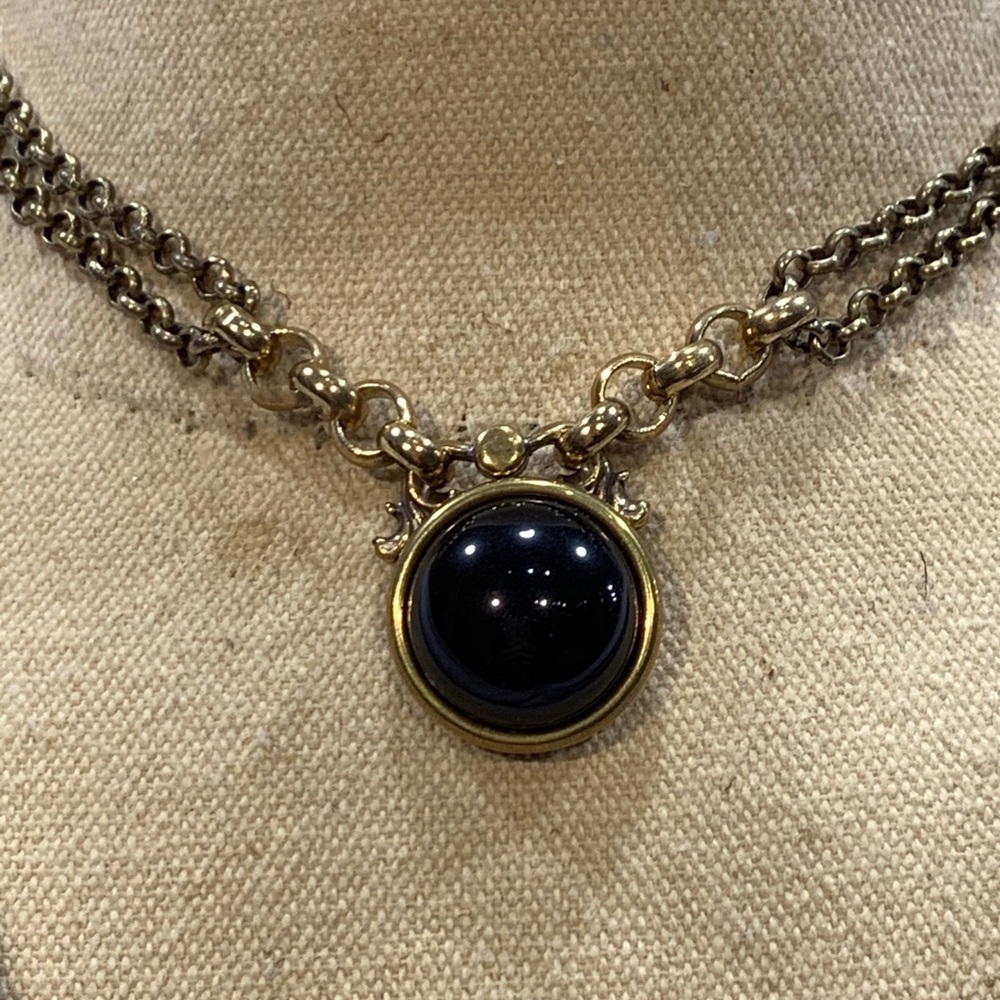 Vignette Black Onyx necklace